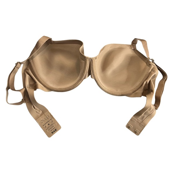 CUUP The Demi Bra Size 34E In Tan Neutral Unlined - Picture 9 of 10